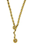 Collana Chimento Donna in Oro giallo Diamante 0.06 Ct 1G00438B11600 - 1G00438B11600